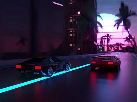 Outrun Wallpapers 4k For Your Phone And Desktop Screen Images And