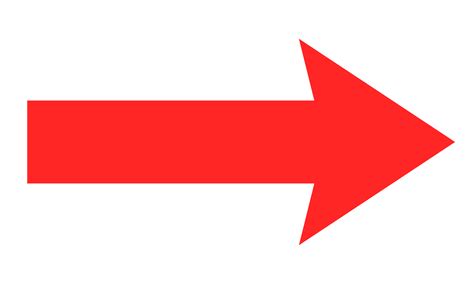 Red Arrow Right Transparent Png Stickpng