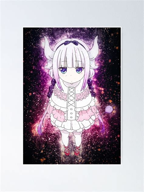 Kanna Kamui Miss Kobayashis Dragon Maid Poster By Spacefoxart