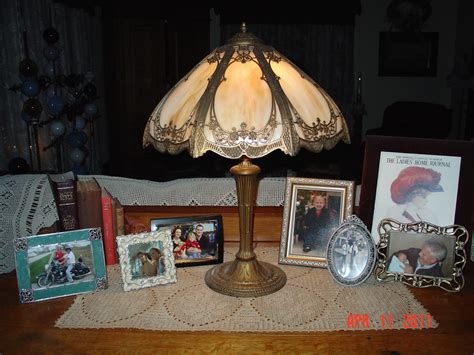 Miller land cattle&wine 3 llc →. Miller Lamp Company...Eight Slag Glass Panels...Signed And ...