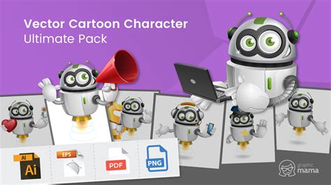 Vector Cartoon Character Ultimate Pack By Graphicmama From A To Z