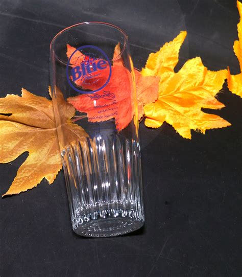 Labatt Blue John Labatt Signature Pint Glass Etched Glass Branding