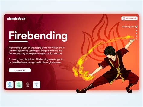 Avatar Ui Firebending Zuko By Lucas On Dribbble