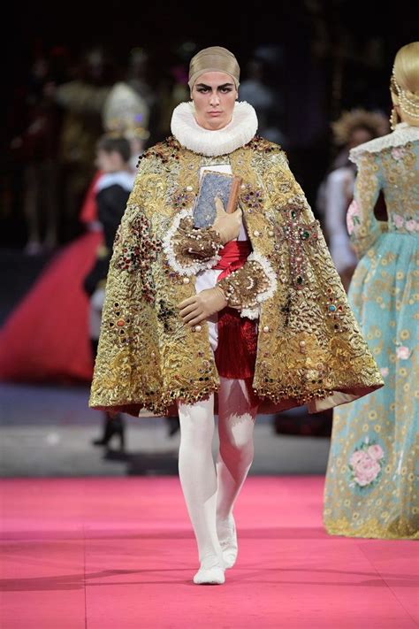 Dolce Gabbana Fr Hjahr Sommer Haute Couture Kollektion Vogue