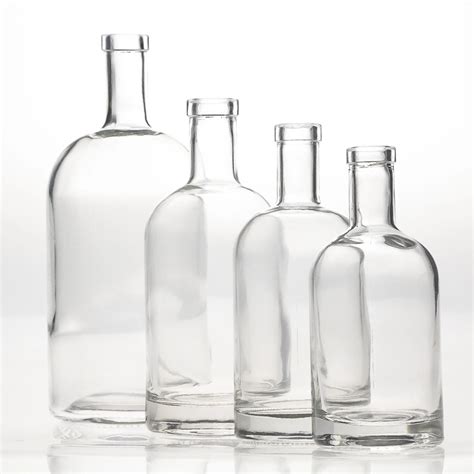 Factory Custom High Quality 750 Ml Glass Brandy Bottles 750cc Liquor