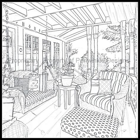 Delightful Cottage Sketches From Color My Cottage Available On Amazon And Et Printable Adult