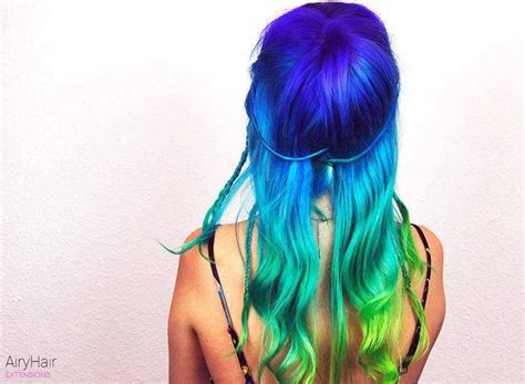 20 Crazy Rainbow Hair Extensions And Hair Color Ideas For 2019 Short