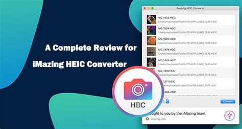 A Complete Imazing Heic Converter Review In 2021