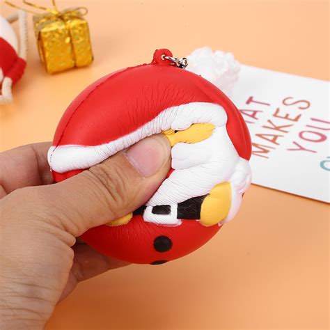Soft Squishy Santa Claus Snowman Slow Rising Relief Stress Squeezing
