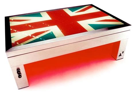 I don't think there is a better way of doing it than with this sqill illuminating coffee table. cool stuff: Suck UK Union Jack illuminating coffee table ...