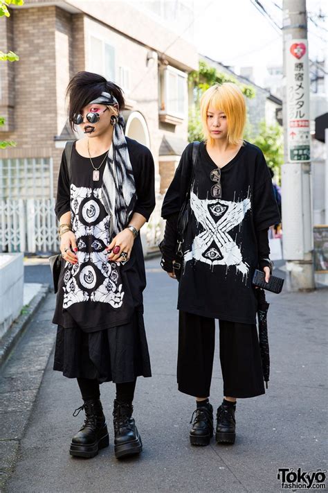 Harajuku Goth Street Styles W Oversized Me T Shirts Barokue