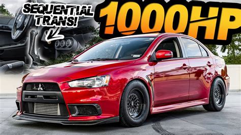 1000hp Evo X Sequential Trans 55psi 10000rpm 6 Year Build