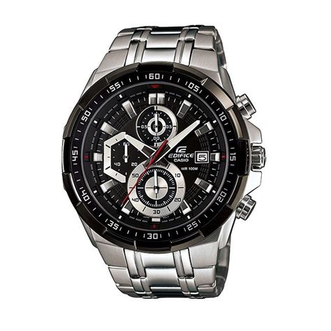16 september at 21:00 ·. Casio Men's Edifice Black Dial Silver Case Stainless Steel ...