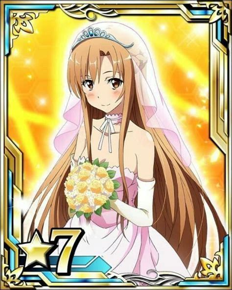 Asuna In A Wedding Dress Chica Anime Manga Anime Art Kawaii Anime