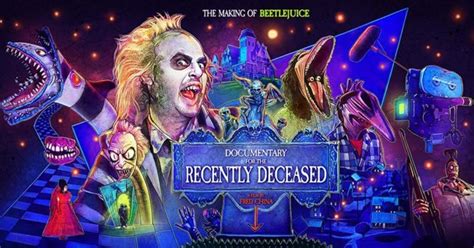 Not only this but the documentary for the recently deceased: The Making of Beetlejuice documentary needs more funding ...