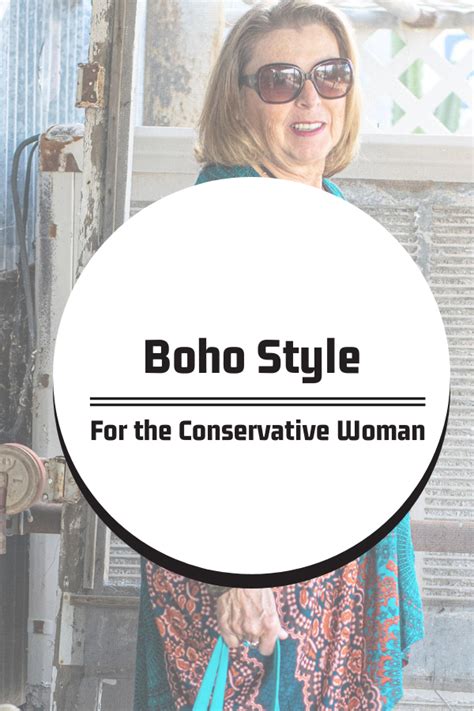 How To Wear Bohemian Style For A Conservative Woman Over 60 Ageless