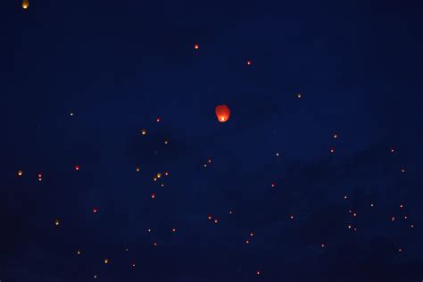 Free Images Sky Night Star Hot Air Balloon Fly