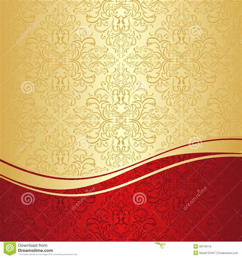 35 Gold And Red Wallpaper Wallpapersafari