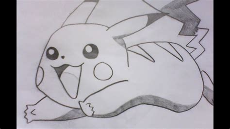 Como Desenhar O Pikachu De Pok Mon Youtube