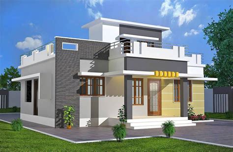 Sq Ft Bhk Modern Single Floor House And Free Plan Home Pictures