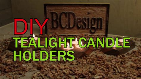 How To Make Diy Tealight Candle Holder Youtube