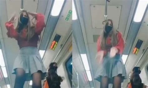 After Bikini Girl Dancing Girl In Delhi Metro Goes Viral Video