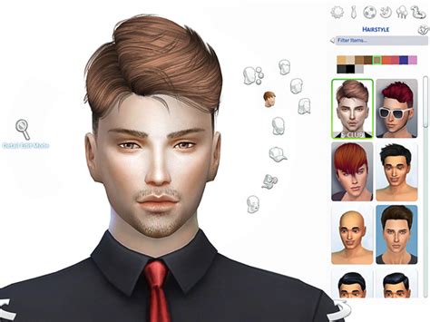 My Sims 4 Blog Hair N4 For Males By S Club Tsr