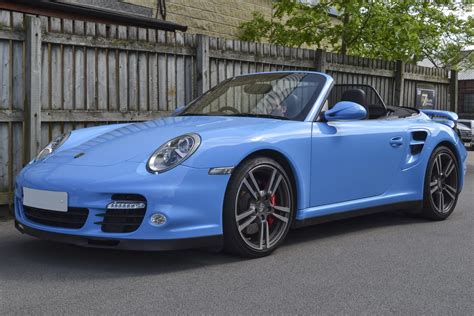 Porsche 911 Turbo Gloss Light Blue Reforma Uk