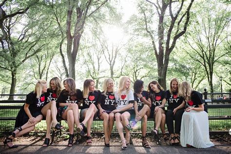 Nyc Bachelorette Party Canadian Bachelorette In Central Park New York City Ol