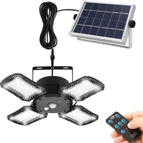 Solar Powered Ceiling Fan For Gazebo Shelly Lighting