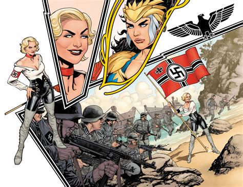 Wonder Womans Latest Enemies Nazis The Patriarchy And Pick Up
