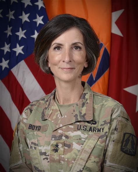 Maj Gen Tina B Boyd U S Army Reserve Article View