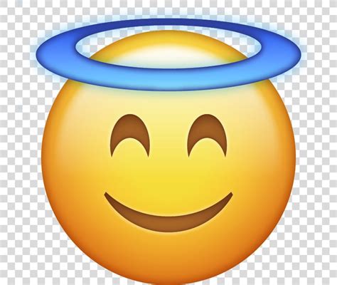 Emoji Angel Iphone Halo Clip Art Emoji Png