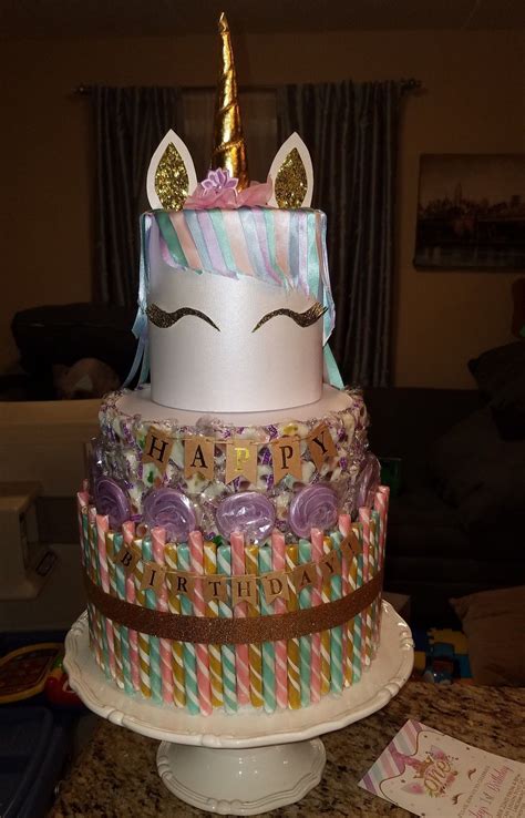 Unicorn candy cake, unicorn cake, candy cake | Unicorn candy cake, Cake, Candy cake
