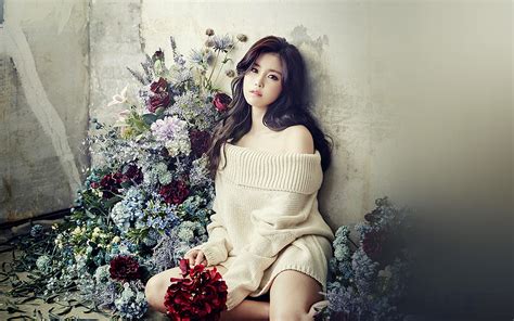 Hl29 Flower Girl Hyosung Girl Kpop Celebrity Wallpaper