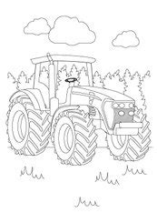 Malvorlagen traktor zum drucken für kinder. Malvorlagen Trecker Ausdrucken