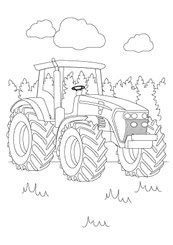 Malvorlagen trecker gratis / malvorlage traktor kostenlose ausmalbilder zum ausdrucken bild 3096 : Malvorlagen Trecker Ausdrucken