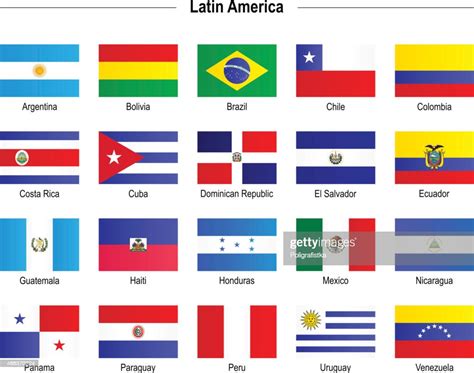 Flags Latin America High Res Vector Graphic Getty Images