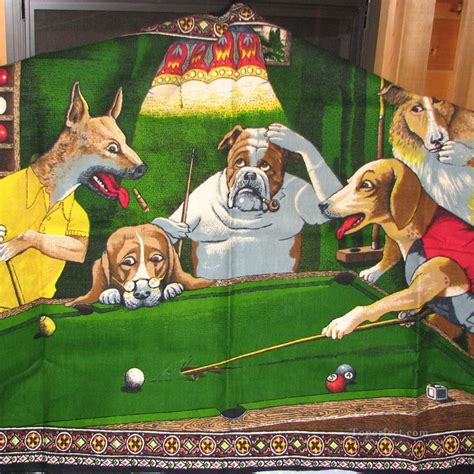 3:56 mister brush 206 070 просмотров. dogs playing pool 2 facetious humor pets Painting in Oil ...
