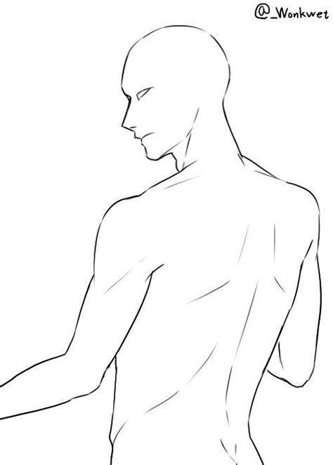 Anime Pose Reference Drawing Male
