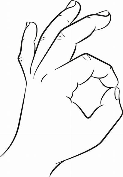 Ok Fingers Mean Does Symbol Showing Sideways