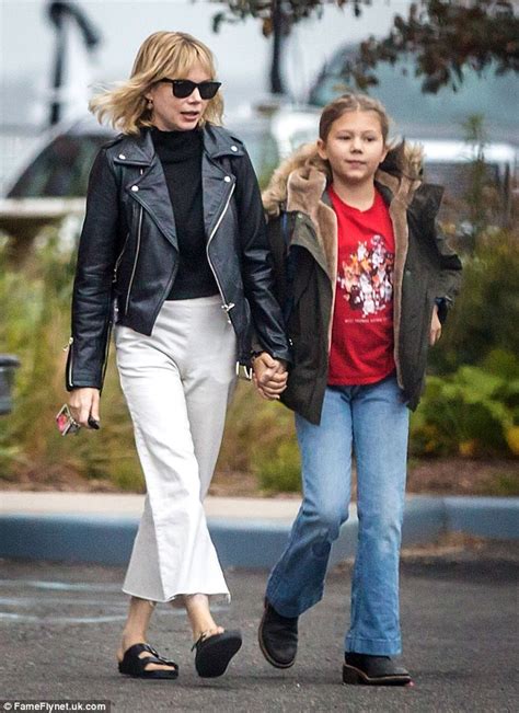 michelle williams holds hands with her daughter matilda on outing in nyc daily mail online