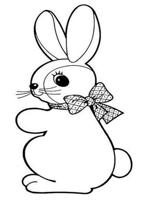 Pictures Of Bunnies To Coloring Coloring Cute Rabbit Popular Color