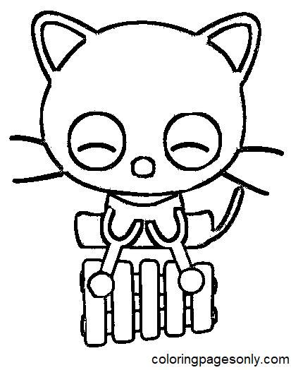 24 Chococat Coloring Pages Senaynaayel