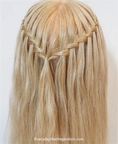 How To Waterfall Braid As A Complete Beginner Everyday Hair