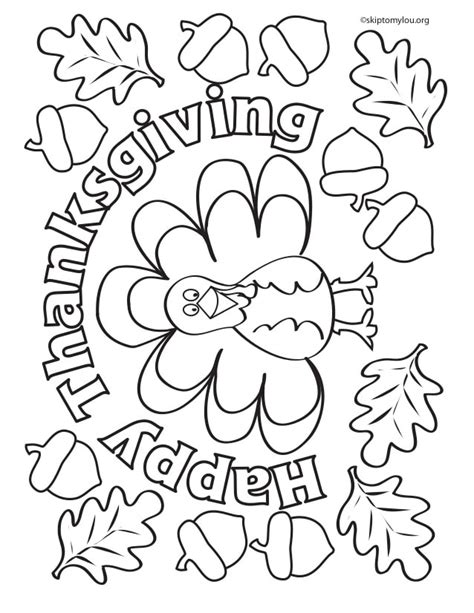 Thanksgiving coloringpage