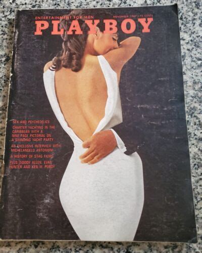 Playboy November 1967 Playboy S YACHT PARTY Playmate KAYA CHRISTIAN