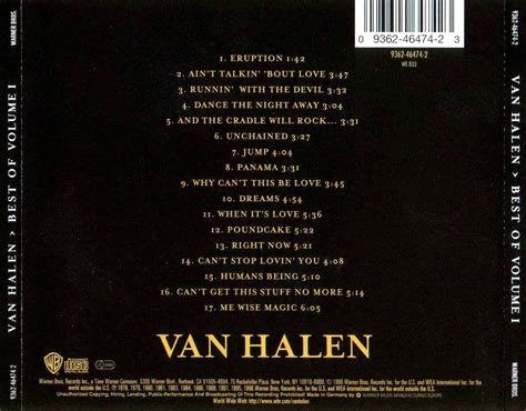 Van Halen Best Of Vol1 320kbps Mg Identi