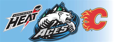 Affiliated Teams Alaska Aces Cleveland Cavaliers Logo Calgary Flames