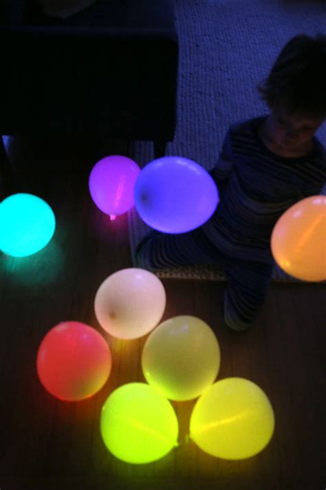 DIY Glow stick balloons - Say Yes